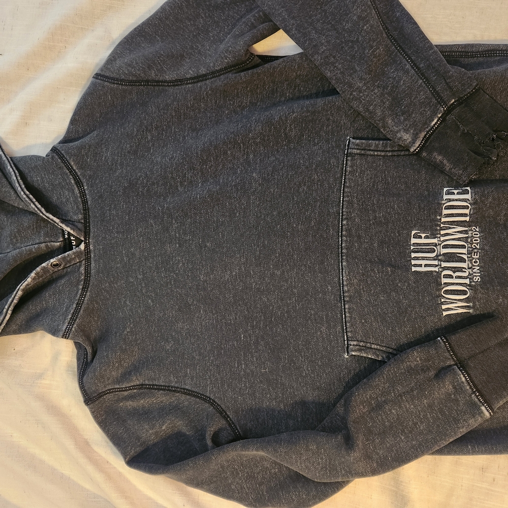 HUF Gray Hoodie Zumiez